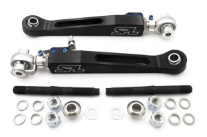 BMW M3 Lower Control Arms - Front - SPL Parts - Adjustable - Blue - `14-`27